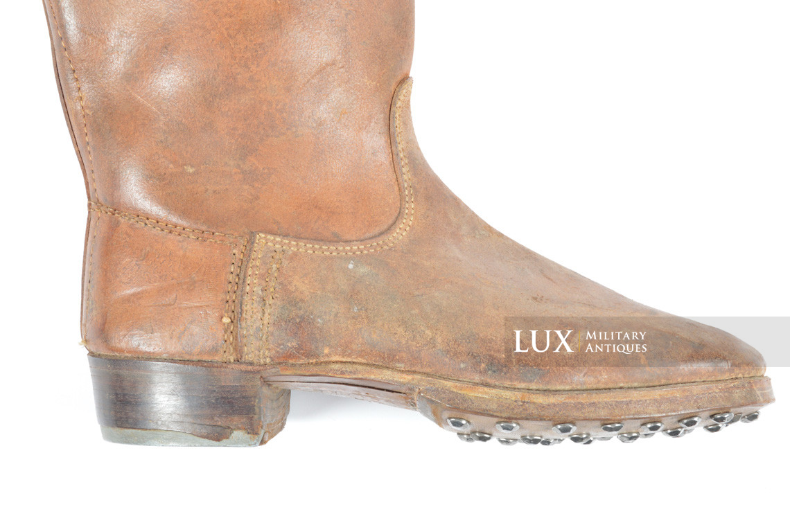 Unissued early-war German issue brown jackboots, « 1939 » - photo 34