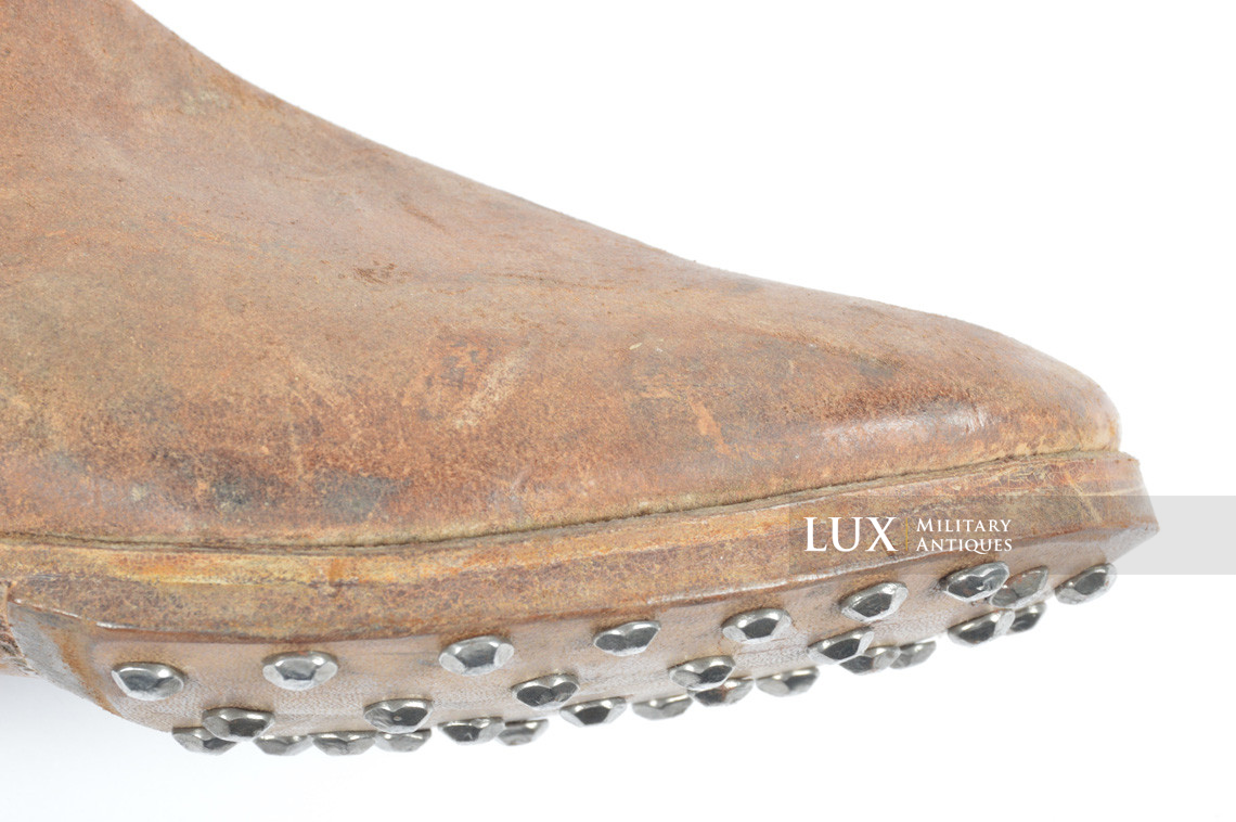 Unissued early-war German issue brown jackboots, « 1939 » - photo 37