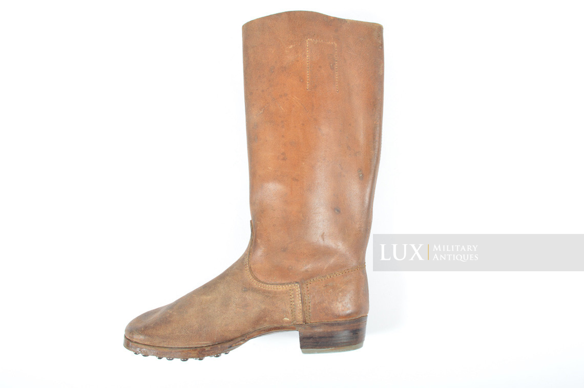 Unissued early-war German issue brown jackboots, « 1939 » - photo 38