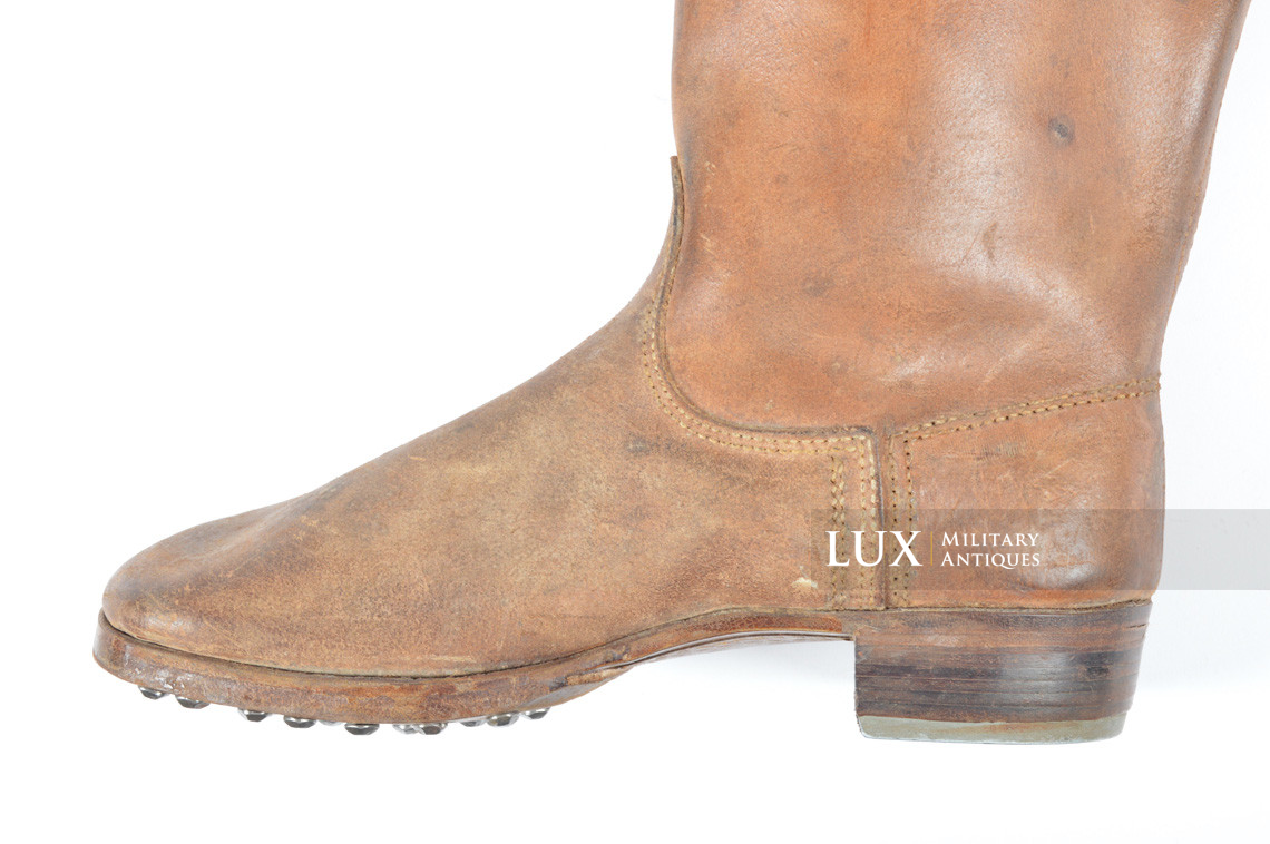 Unissued early-war German issue brown jackboots, « 1939 » - photo 40