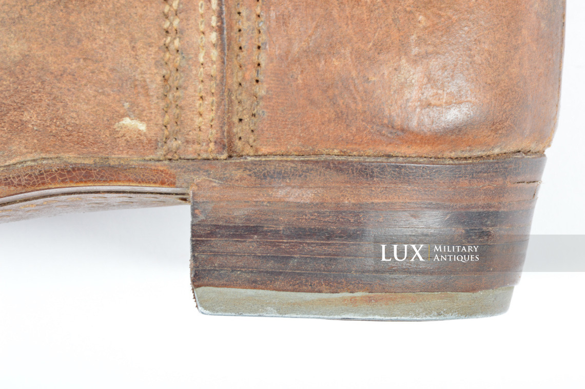 Unissued early-war German issue brown jackboots, « 1939 » - photo 41