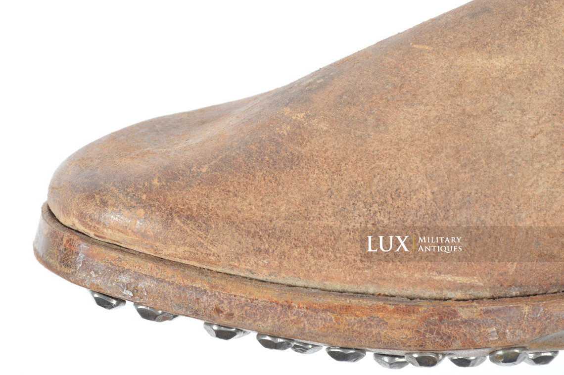 Unissued early-war German issue brown jackboots, « 1939 » - photo 42