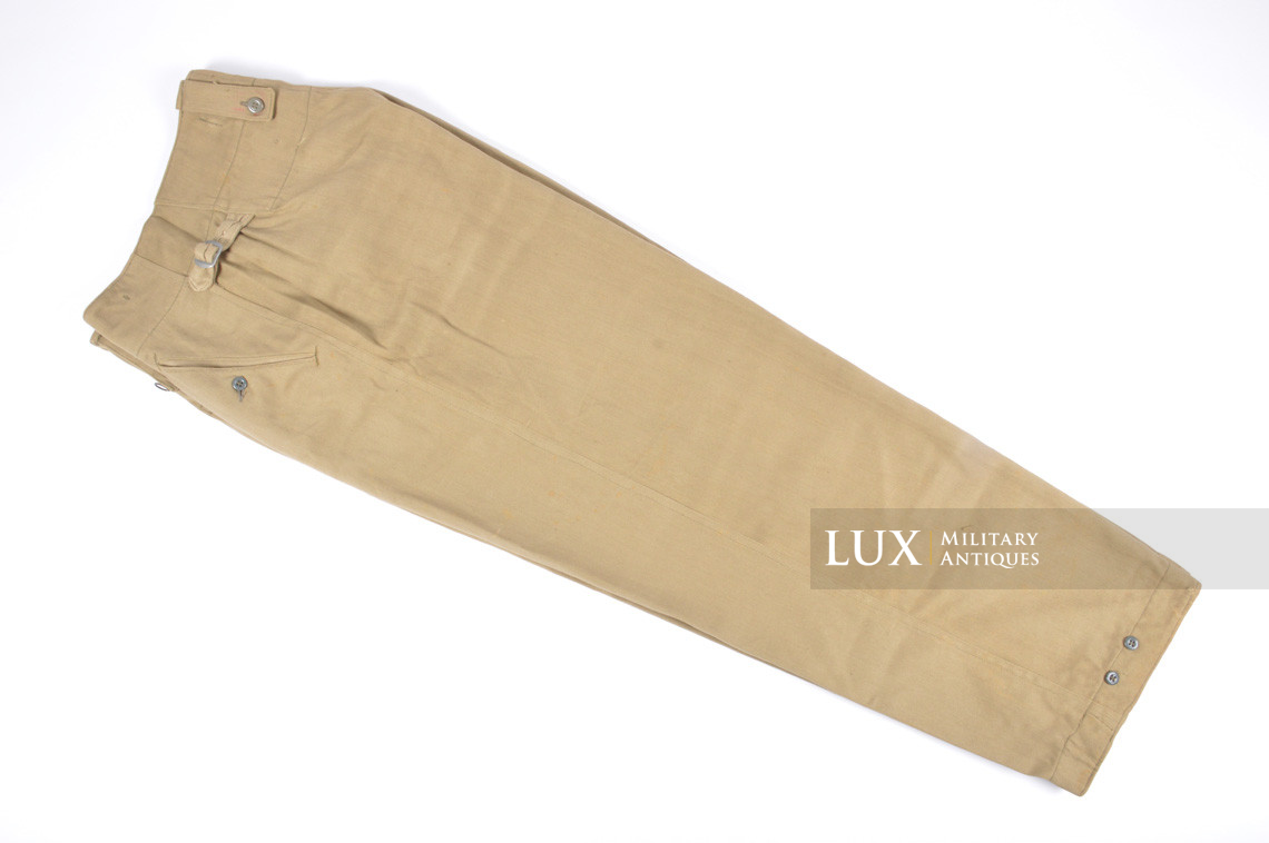 Rare Heer M43 tropical combat service trousers, « OLONA cotton » - photo 4
