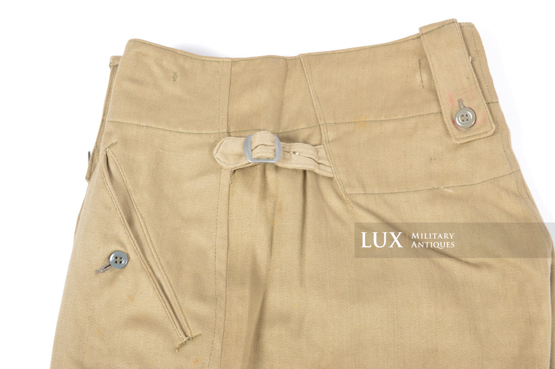 Rare pantalon M43 Heer tropical en coton « OLONA » - photo 7