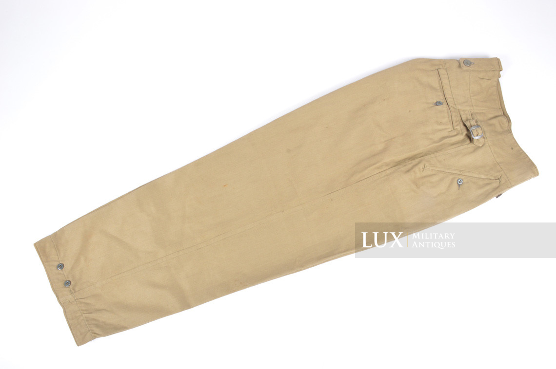 Rare pantalon M43 Heer tropical en coton « OLONA » - photo 9