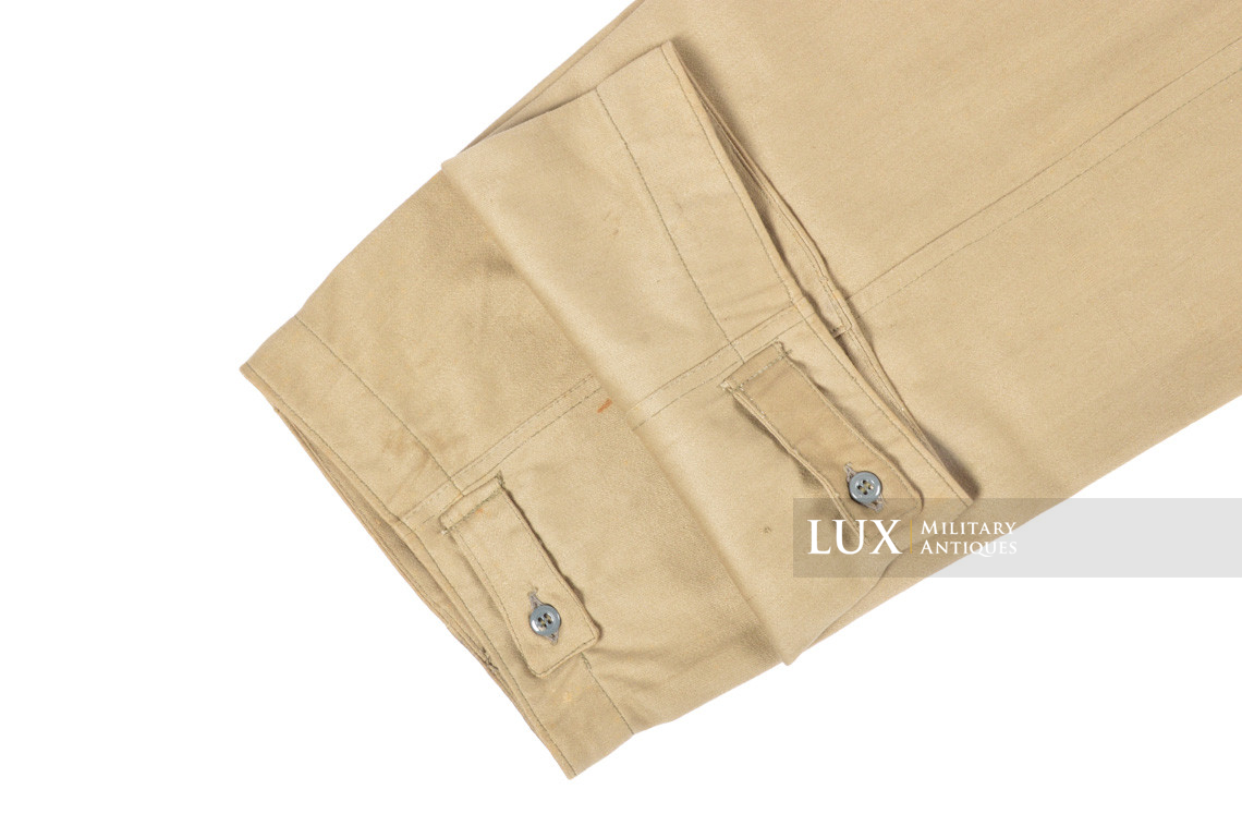 Rare pantalon M43 Heer tropical en coton « OLONA » - photo 12