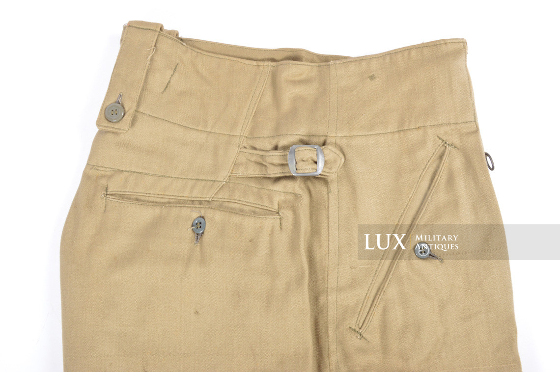Rare pantalon M43 Heer tropical en coton « OLONA » - photo 10