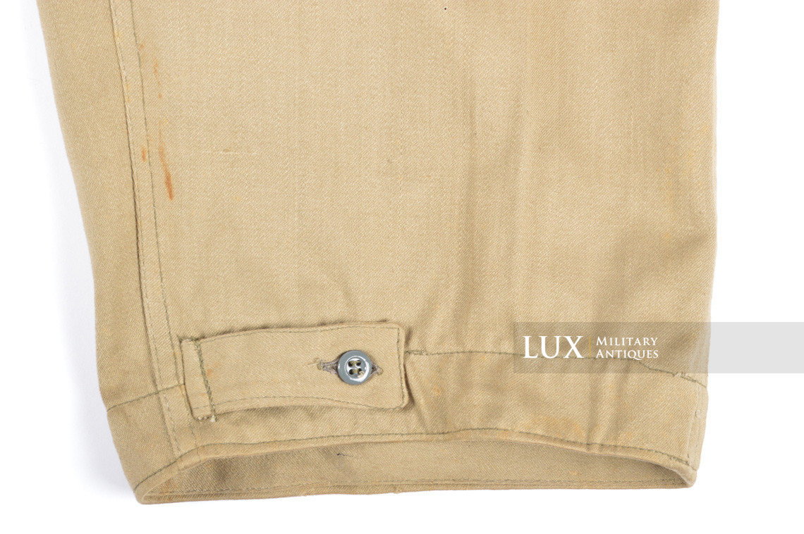 Rare Heer M43 tropical combat service trousers, « OLONA cotton » - photo 16