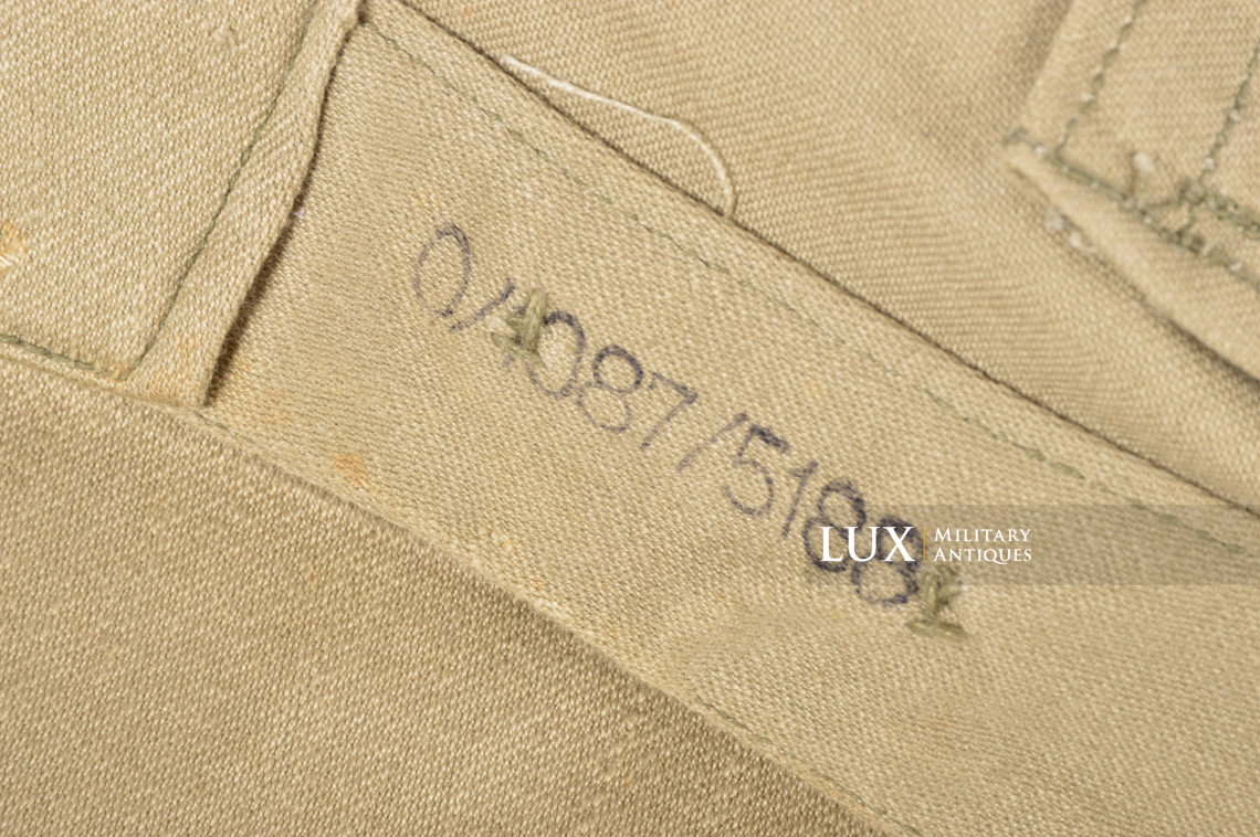 Rare pantalon M43 Heer tropical en coton « OLONA » - photo 19