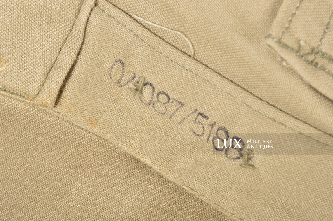 Rare Heer M43 tropical combat service trousers, « OLONA cotton » - photo 19