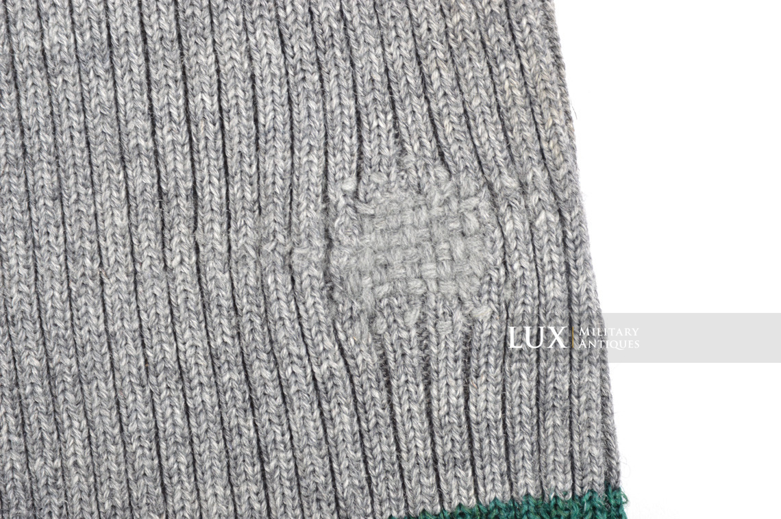 Mid-war German standard issue wool sweater, « green band » - photo 10