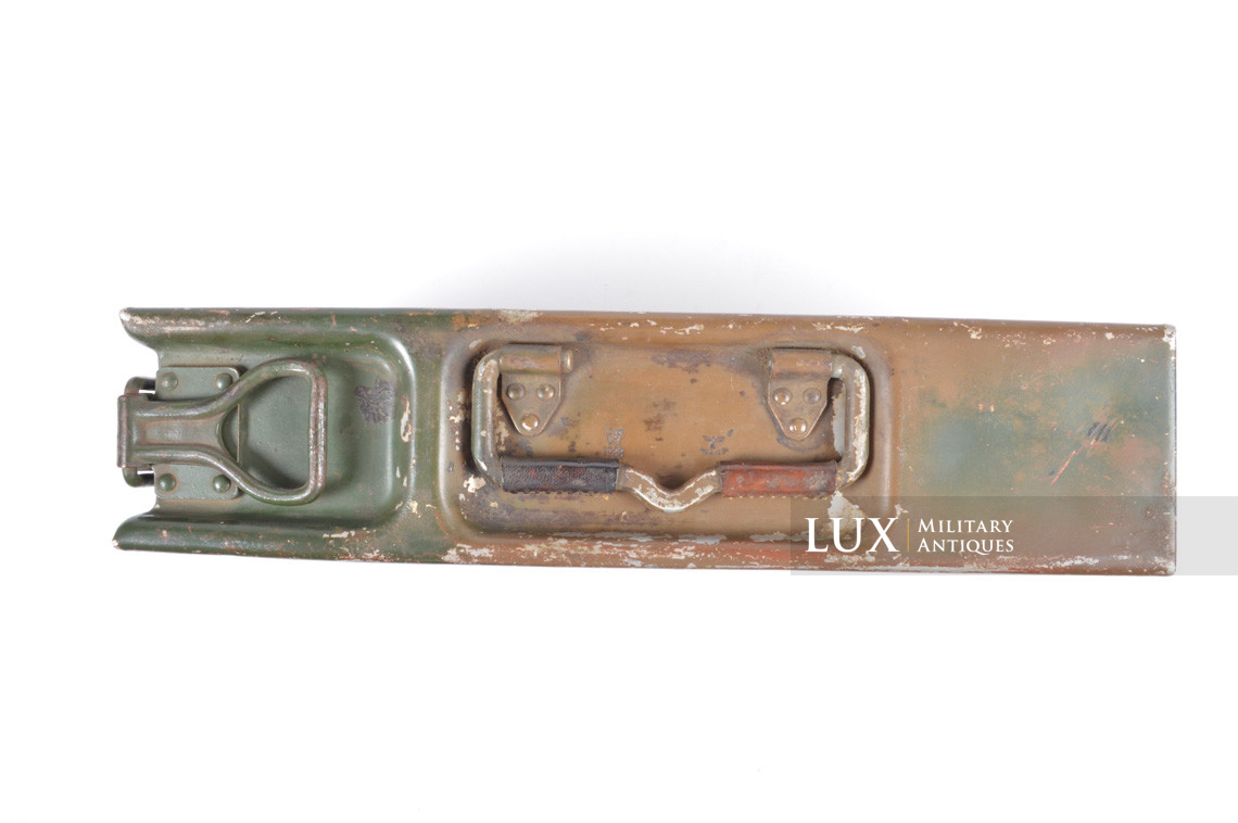 Caisse à munitions MG34 précoce camouflée trois tons, « 1938 » - photo 9