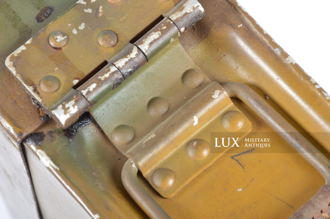 Caisse à munitions MG34 précoce camouflée trois tons, « 1938 » - photo 19
