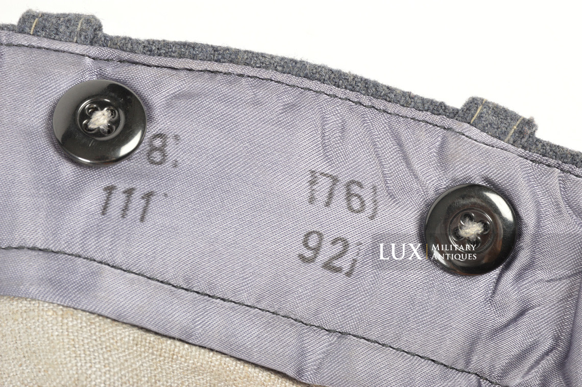 Rare unissued Luftwaffe M43 combat trousers, « Keilhose » - photo 21