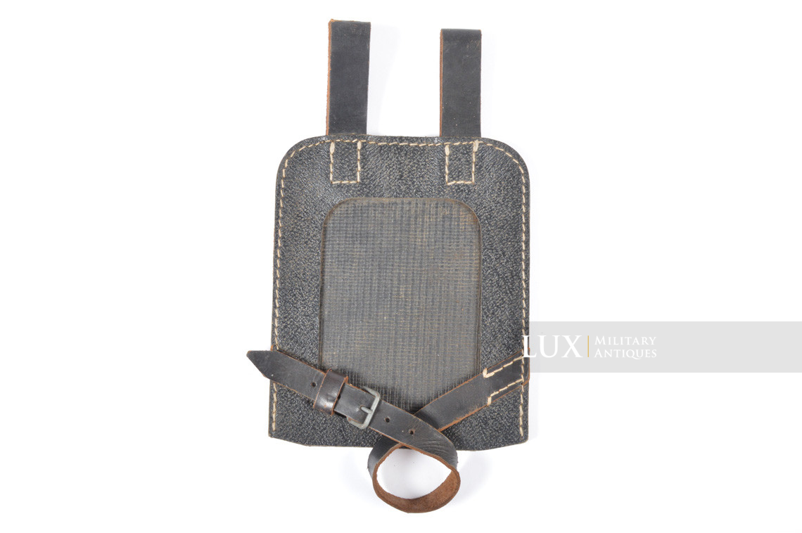 Unissued German entrenching tool carrying case in black pressed cardboard, « nju43 » - photo 4