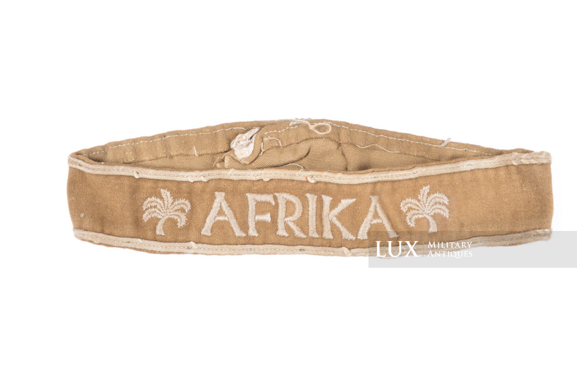 Bande de bras allemand « AFRIKA » - Lux Military Antiques - photo 4