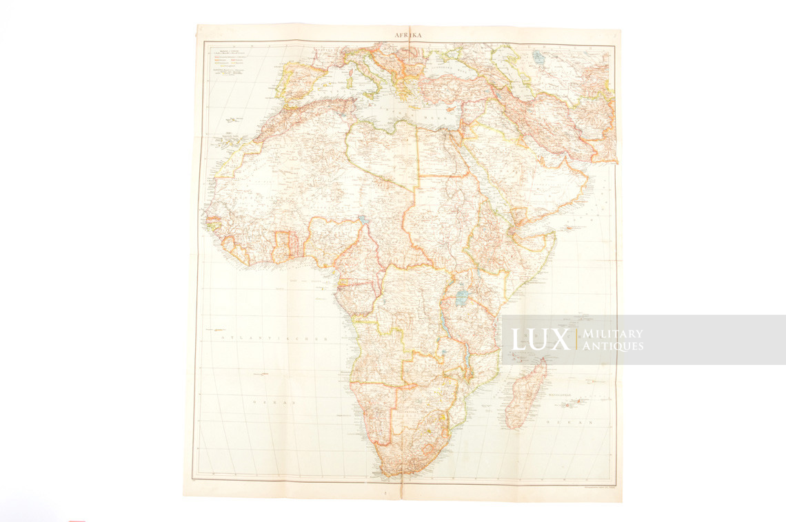 Carte allemande Wehrmacht, « Afrika-Karte » - photo 8
