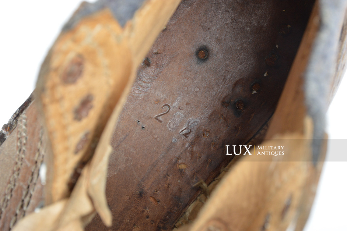 Unissued German mountain trooper's ankle boots, « Gebirgsjäger » - photo 11