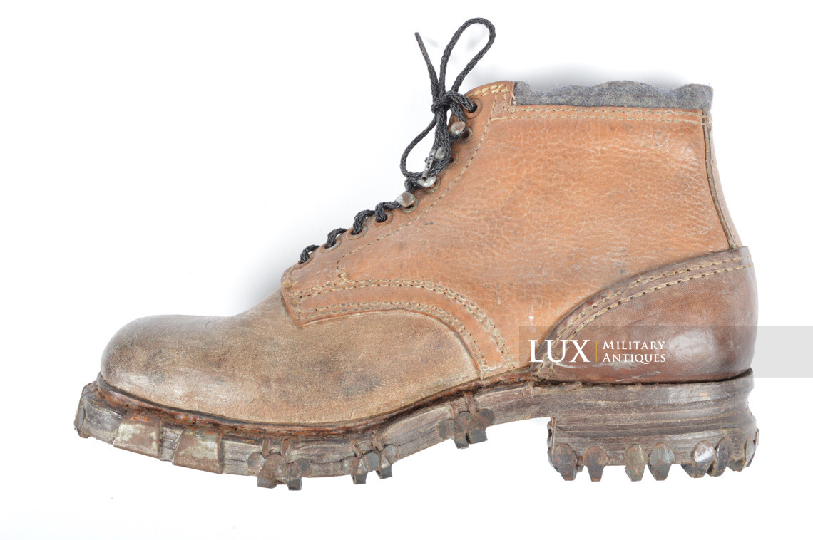 Unissued German mountain trooper's ankle boots, « Gebirgsjäger » - photo 16