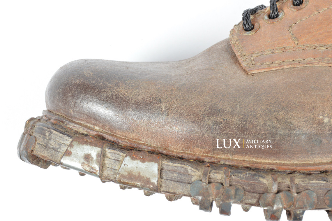Unissued German mountain trooper's ankle boots, « Gebirgsjäger » - photo 29