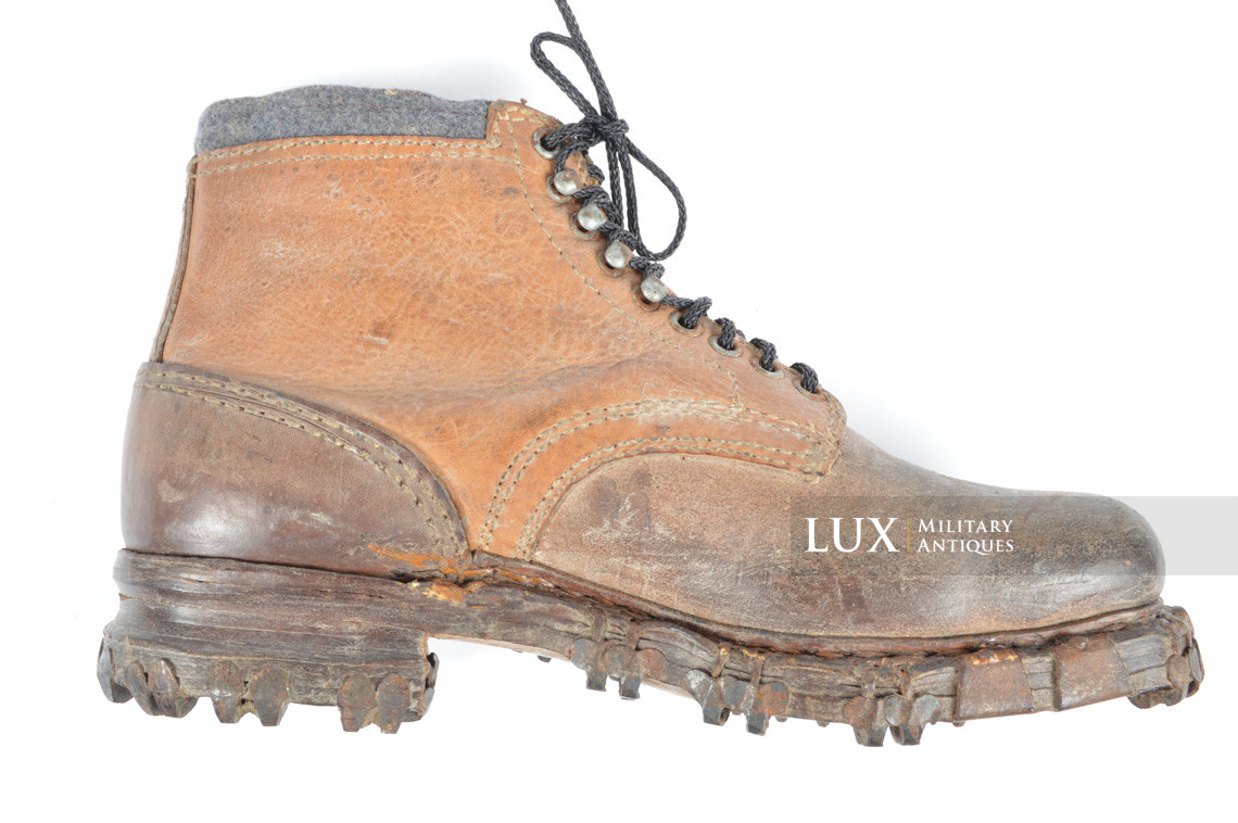 Unissued German mountain trooper's ankle boots, « Gebirgsjäger » - photo 30