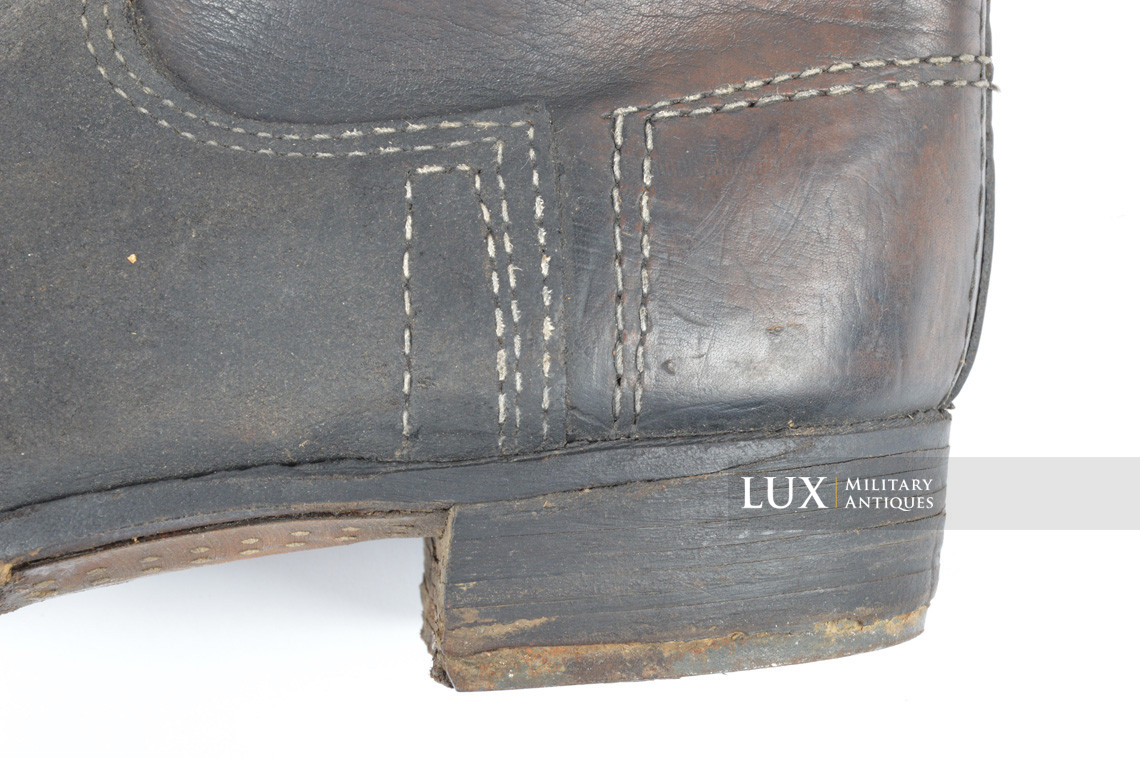 Bottes allemandes fin de guerre pour la troupe, « Püls 1943 » - photo 10