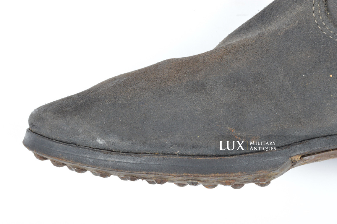 Bottes allemandes fin de guerre pour la troupe, « Püls 1943 » - photo 11