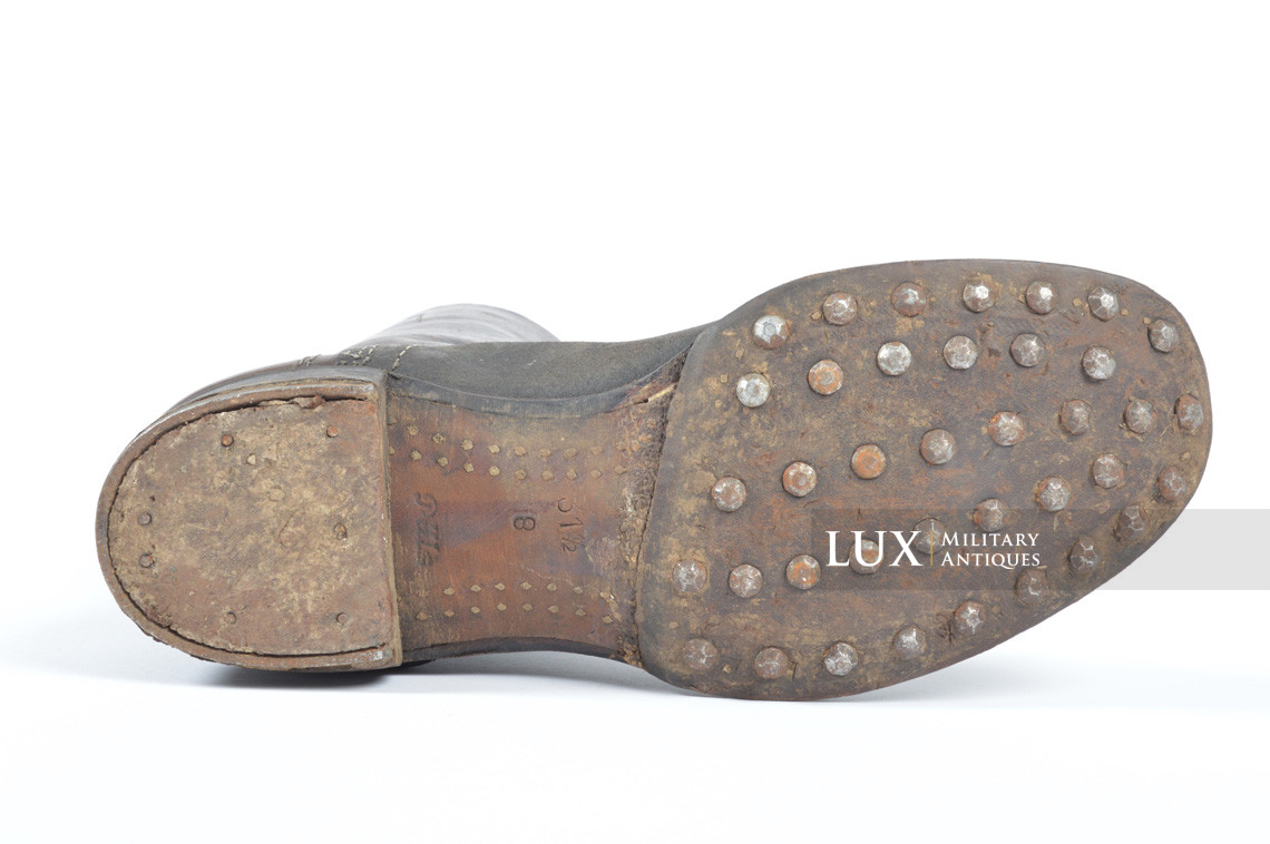 Bottes allemandes fin de guerre pour la troupe, « Püls 1943 » - photo 16