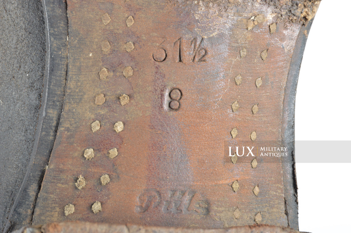Bottes allemandes fin de guerre pour la troupe, « Püls 1943 » - photo 18
