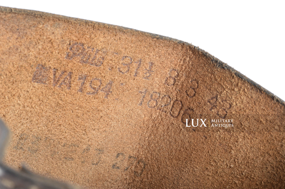 Bottes allemandes fin de guerre pour la troupe, « Püls 1943 » - photo 21