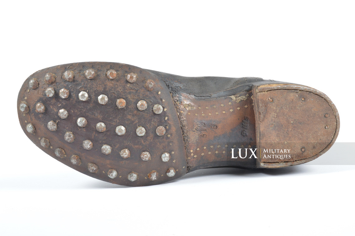 Bottes allemandes fin de guerre pour la troupe, « Püls 1943 » - photo 30