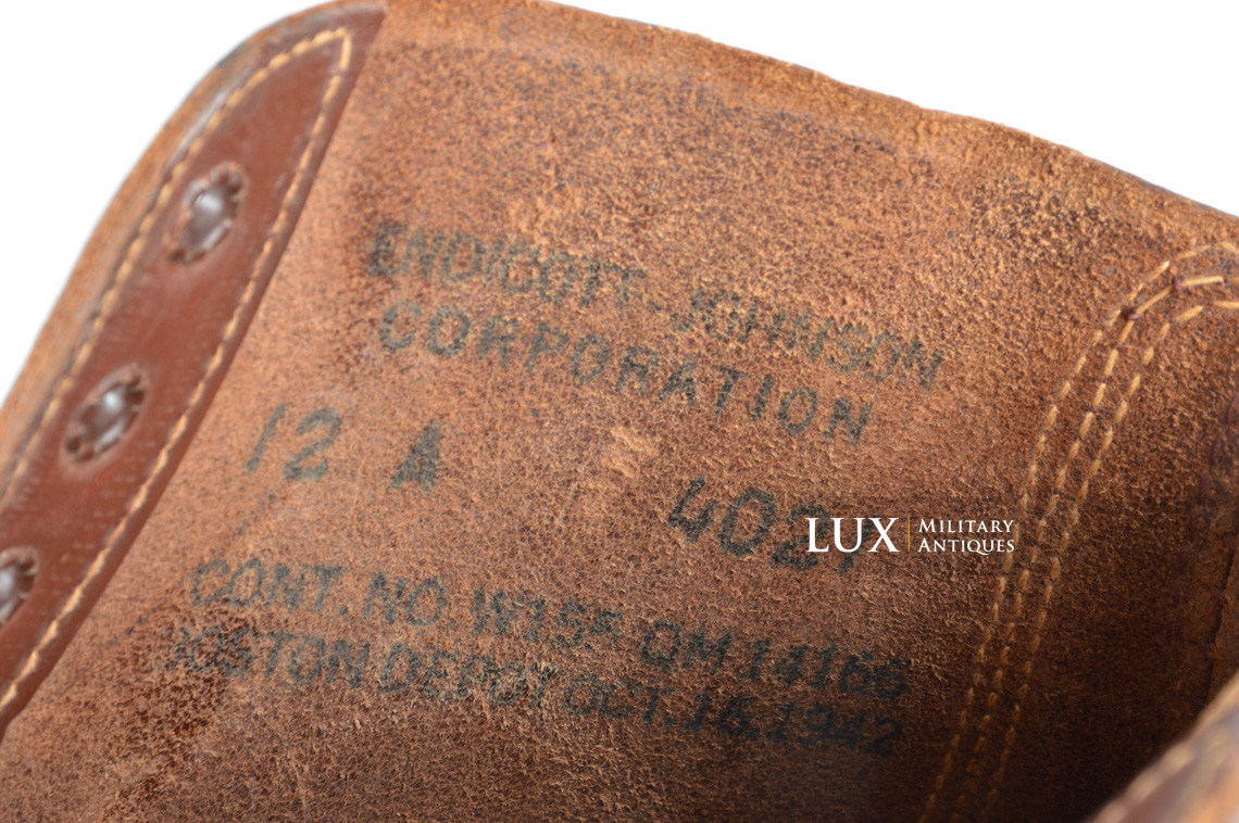 US Army combat Shoes, « 1942 » - photo 10