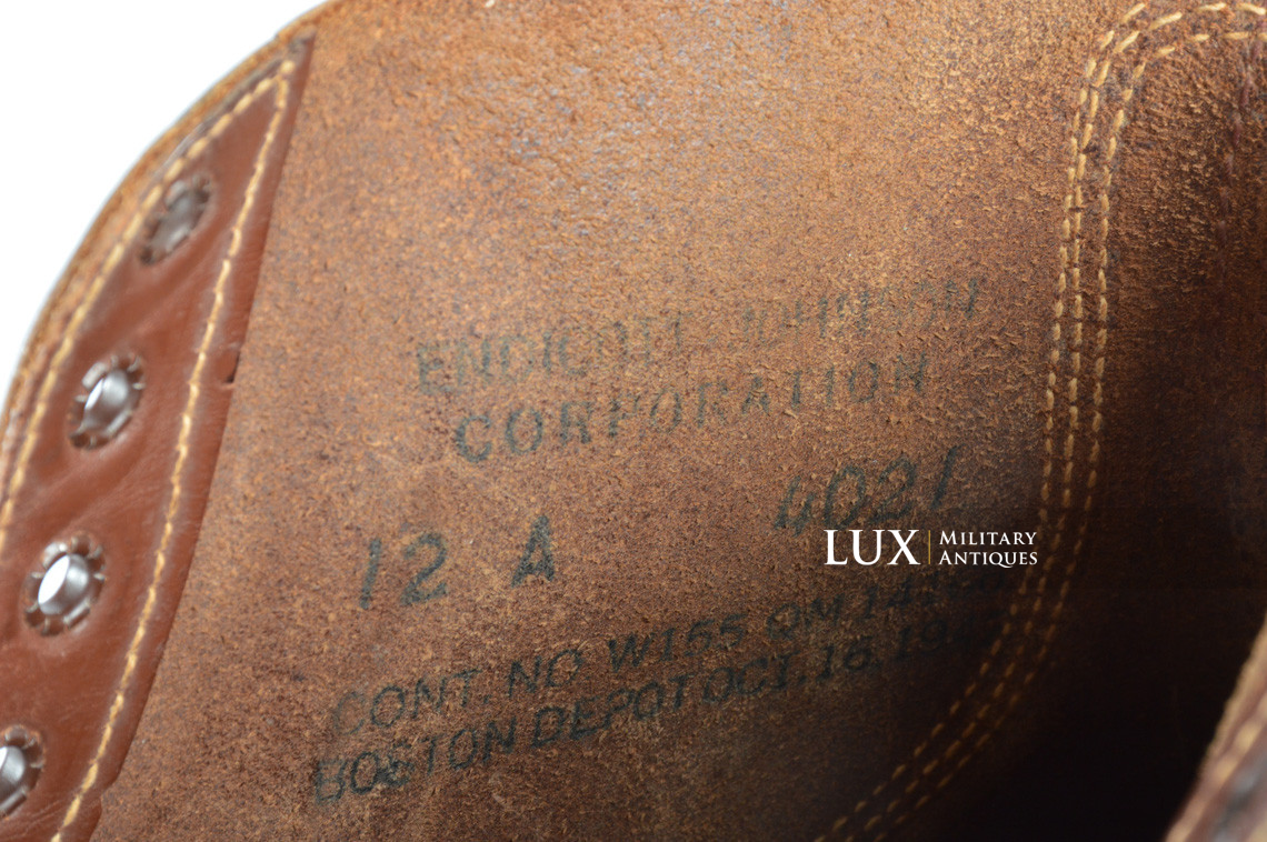 US Army combat Shoes, « 1942 » - photo 26