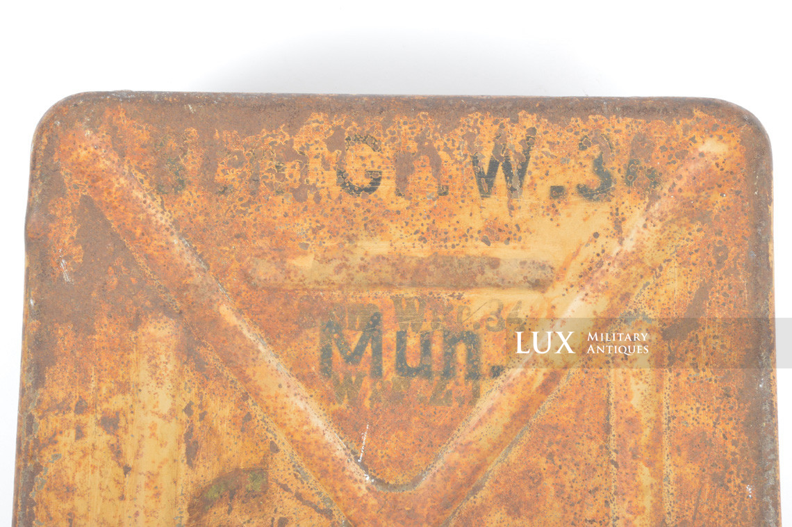 German 8cm mortar ammunitions storage case, « 8cm Gr.W.34 » - photo 8