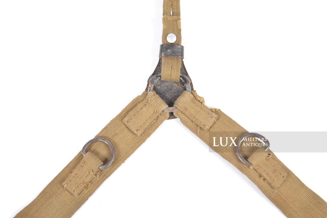 German tropical webbing Y-straps, « 1942 » - photo 10