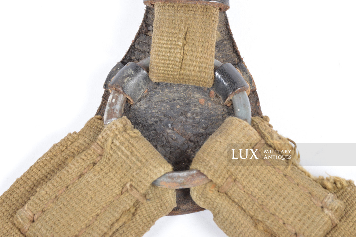 German tropical webbing Y-straps, « 1942 » - photo 11