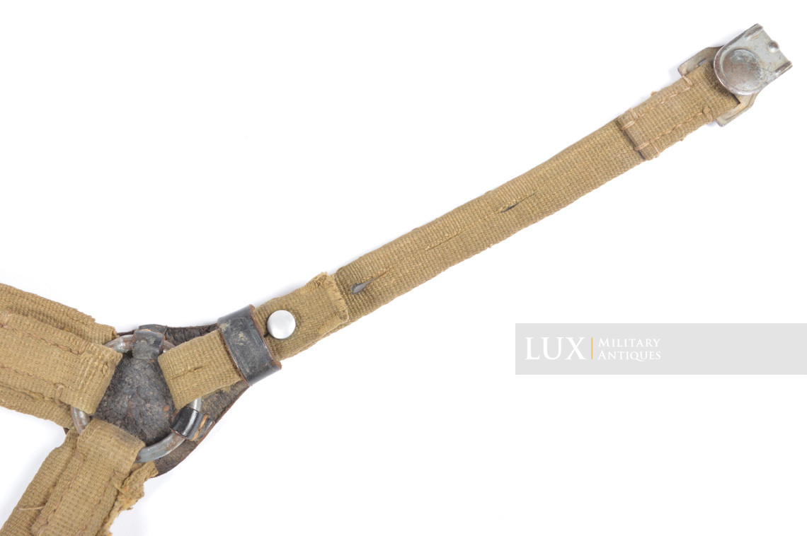 German tropical webbing Y-straps, « 1942 » - photo 15