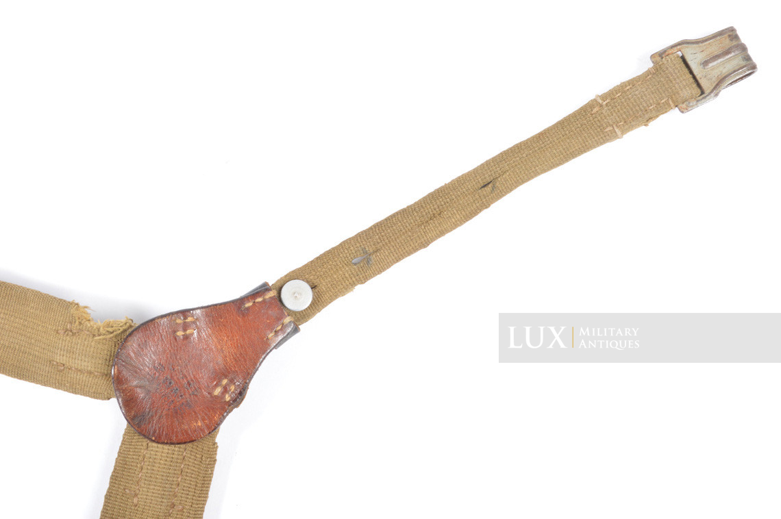 German tropical webbing Y-straps, « 1942 » - photo 23