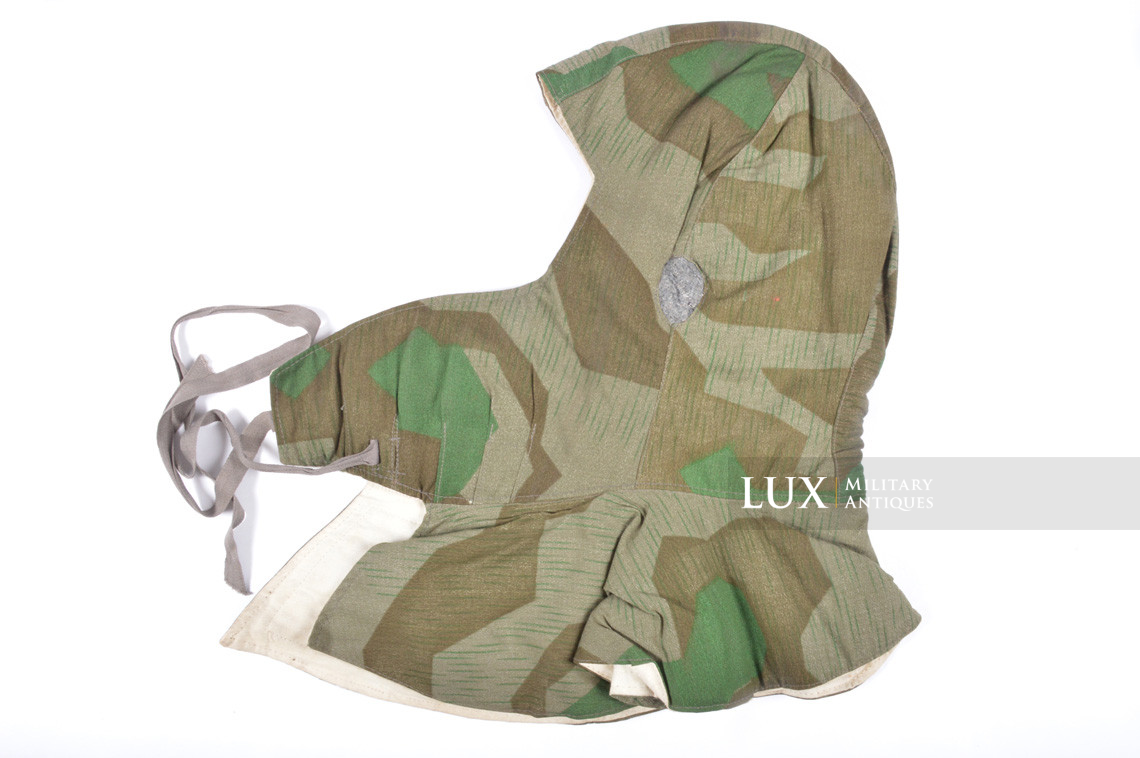 Heer/Luftwaffe splinter pattern camouflage/reversible to white winter hood - photo 4