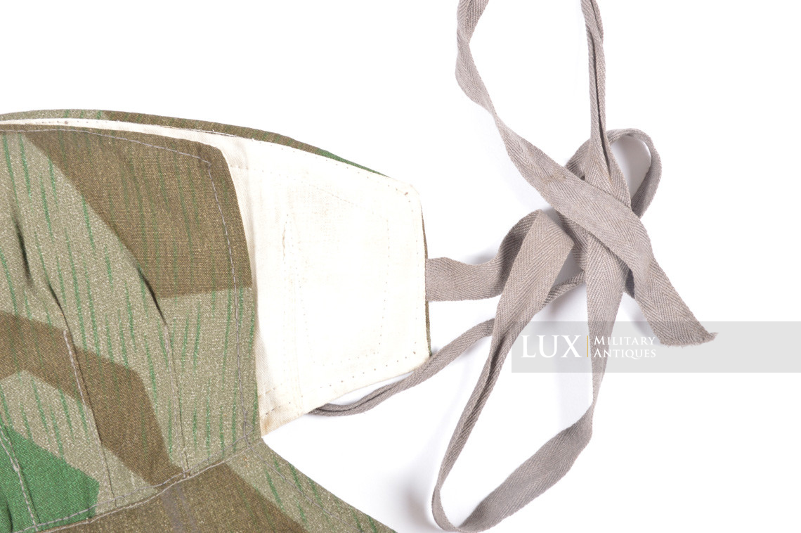 Heer/Luftwaffe splinter pattern camouflage/reversible to white winter hood - photo 11