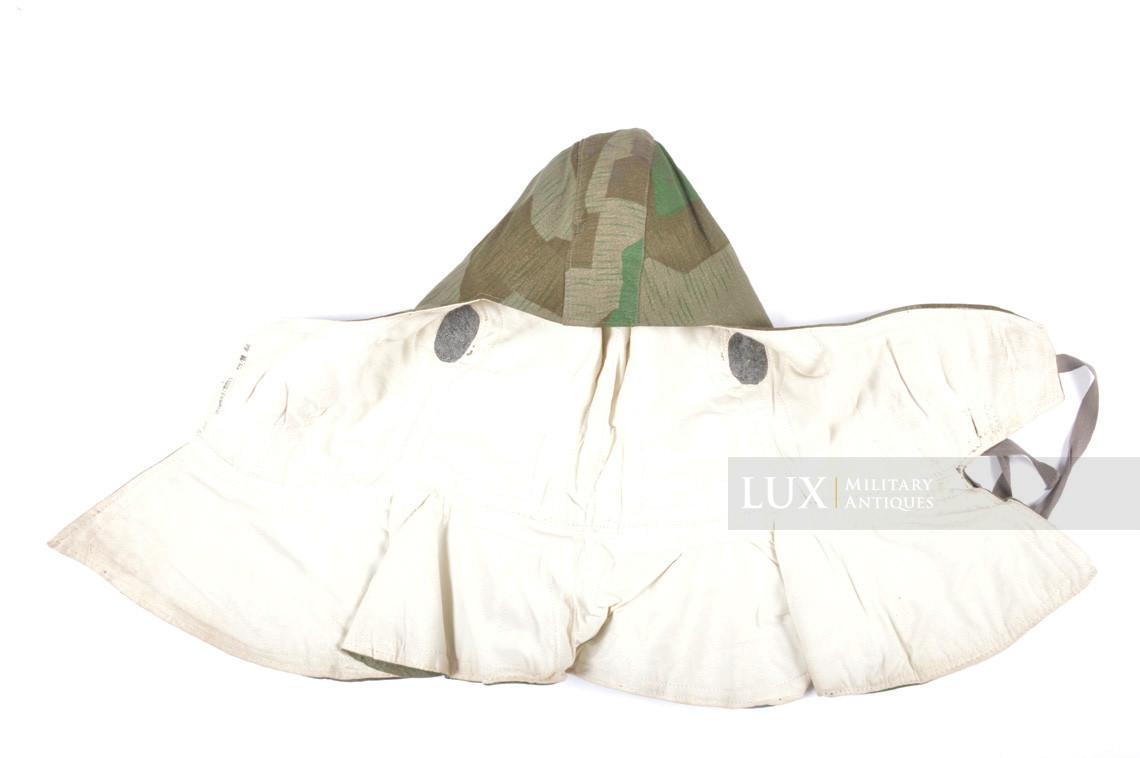 Heer/Luftwaffe splinter pattern camouflage/reversible to white winter hood - photo 12