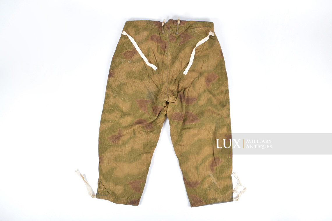 German Heer / Luftwaffe tan/water pattern winter camouflage combat pants - photo 10