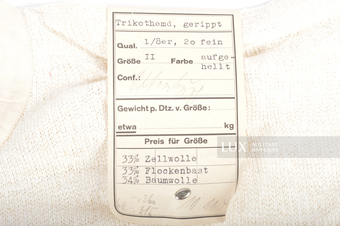 German Heer / Waffen-SS issued period service shirt, « unissued » - photo 9