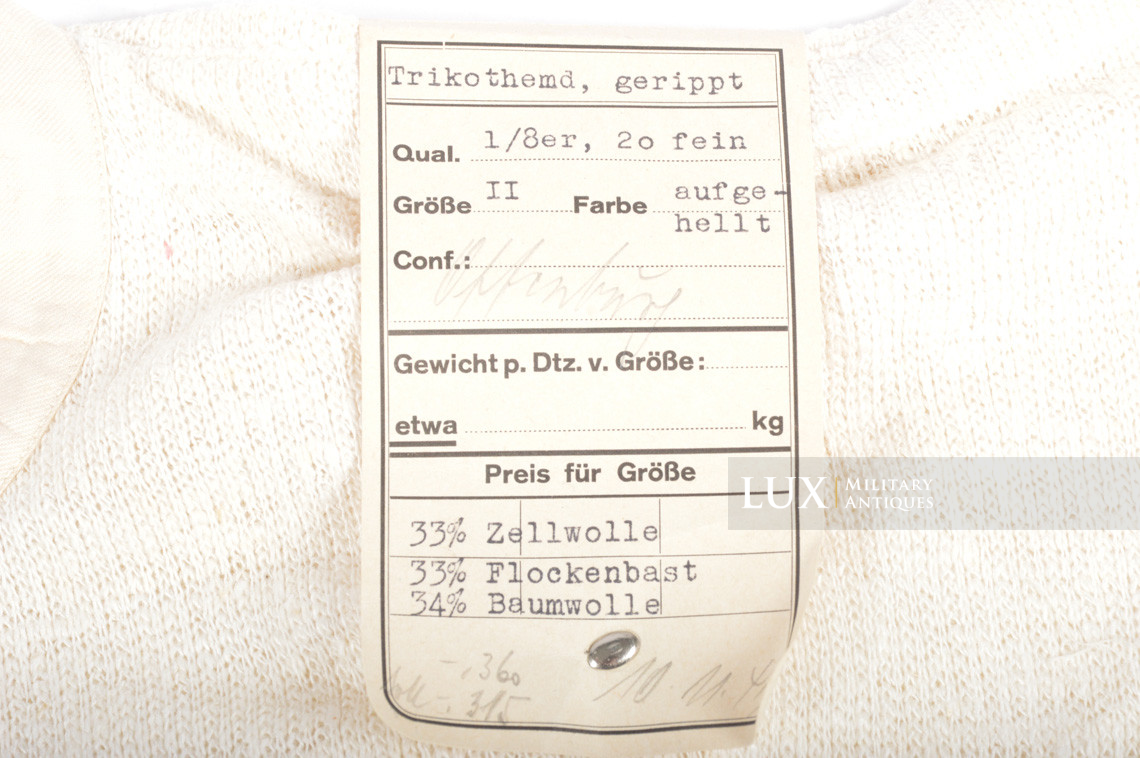 German Heer / Waffen-SS issued period service shirt, « unissued » - photo 9