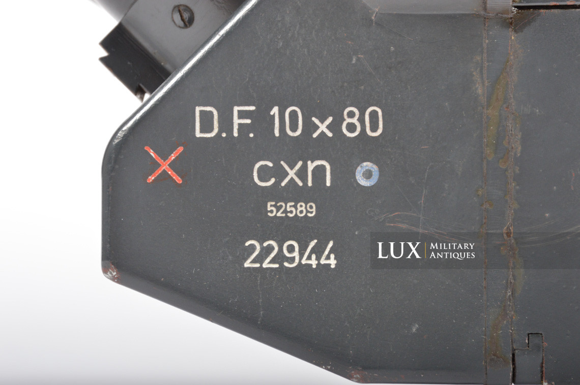 German D.F. 10x80 Flak Artillery Binoculars, « Doppelfernrohr » - photo 13