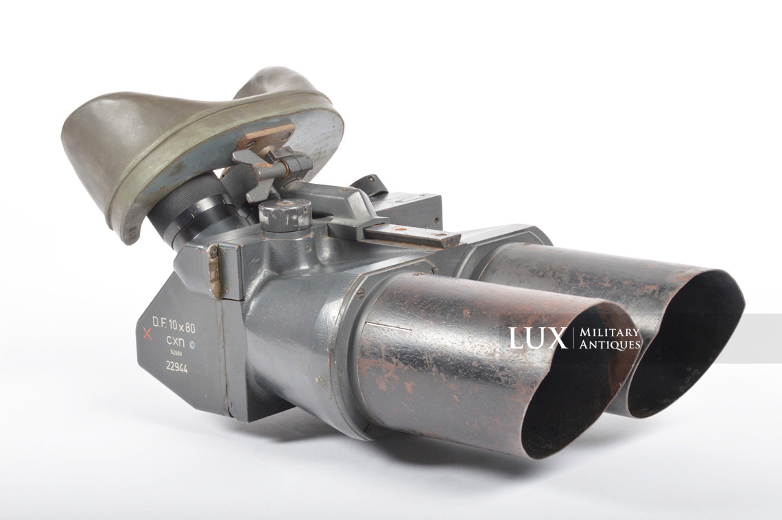 German D.F. 10x80 Flak Artillery Binoculars, « Doppelfernrohr » - photo 4