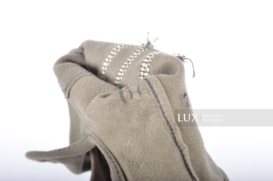 German issued leather officer gloves - Lux Military Antiques - photo 12