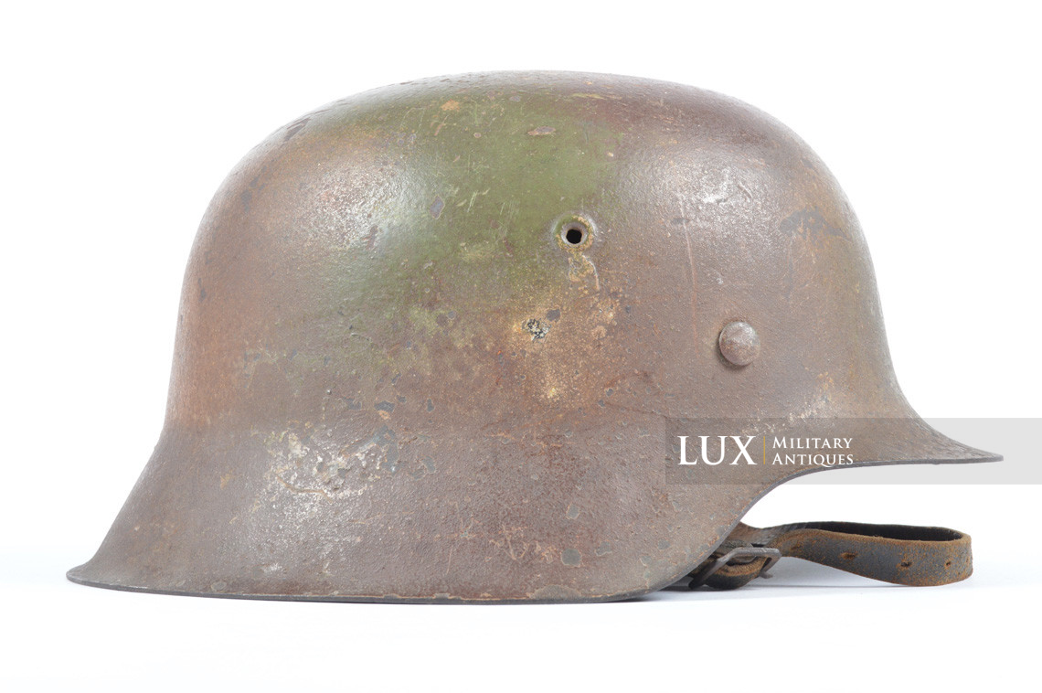 Casque M42 Waffen-SS camouflé trois tons « Normandie » - photo 4