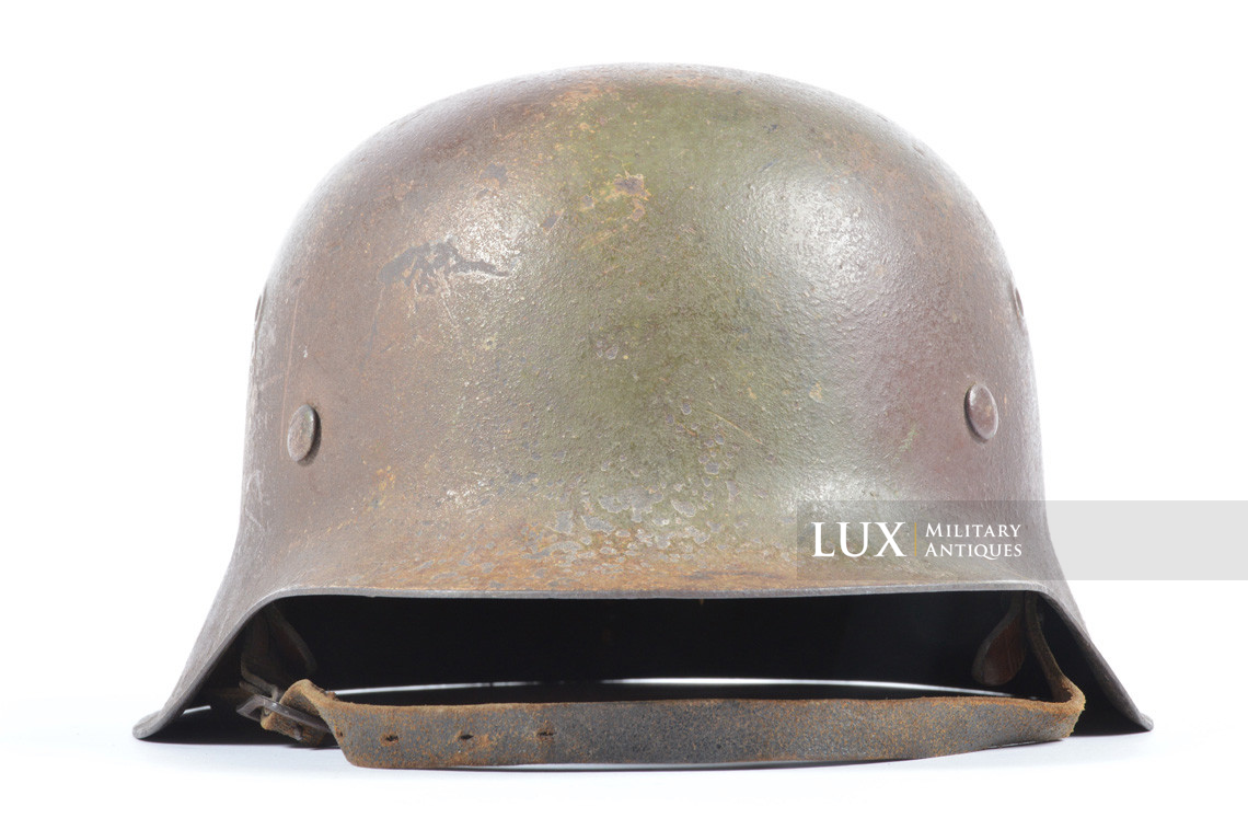 Casque M42 Waffen-SS camouflé trois tons « Normandie » - photo 8