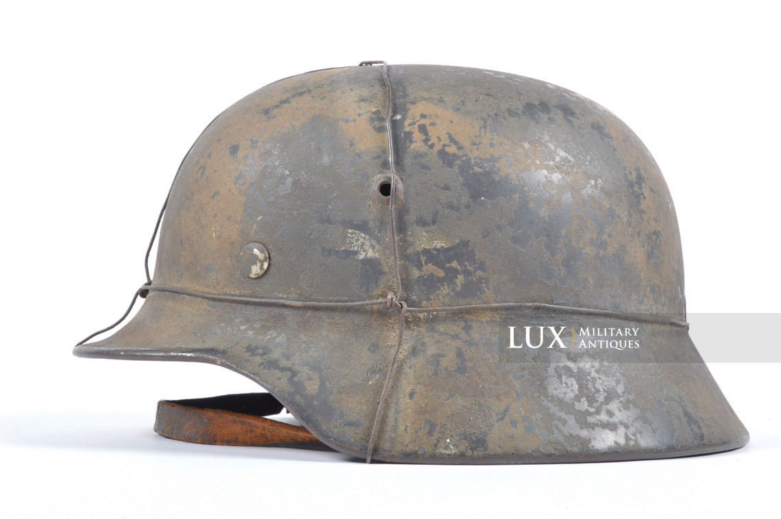 Casque M35 Luftwaffe camouflé deux tons avec fil de fer - photo 4